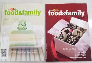 Kraft Food & Family Magazines 2003 Summer & Holiday Issues Vintage Recipe Lot